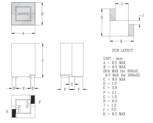 DELTA HCUVD6595電感器 DELTA HCUVD6595電感器