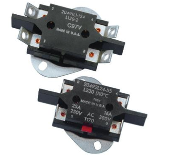 Sensata 20490/20493固定溫度溫控器